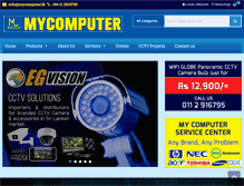Tablet Screenshot of mycomputer.lk